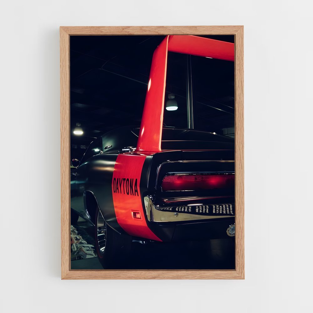 Poster Charger daytona – affiche Dodge (vue 4)